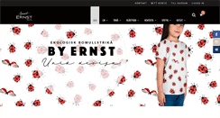 Desktop Screenshot of ernsttextil.se